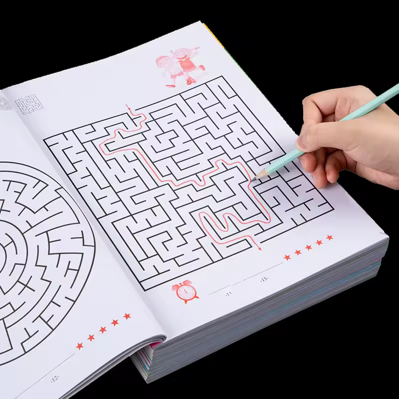 Maze training book